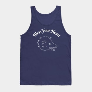 Bless Your Heart Possum Tank Top